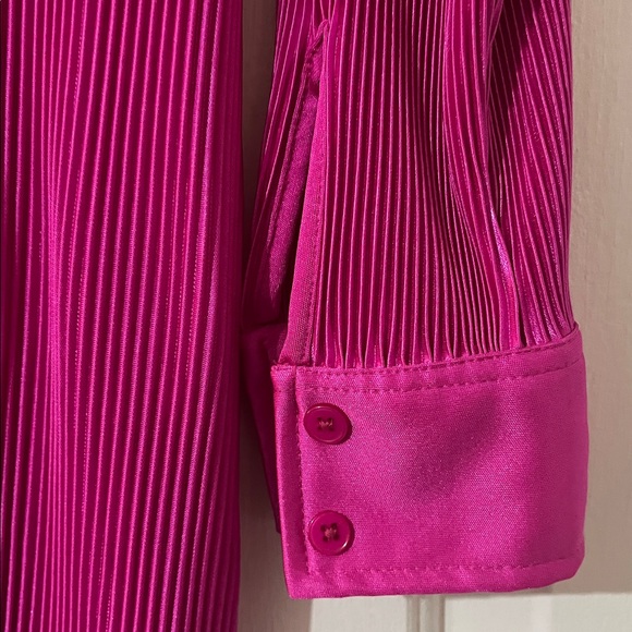 Sincerely Jules Fuchsia Pleated Dress - Picture 10 of 13